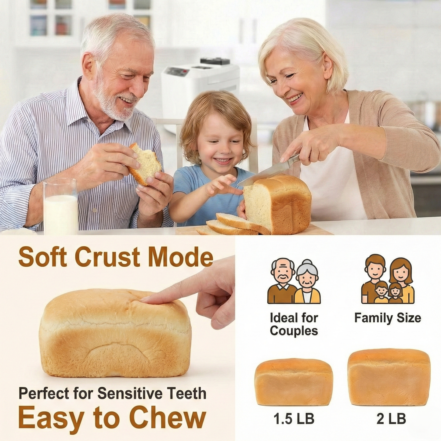 Bake Like a Pro: 12-in-1, No Additives, Fresh Bread at Your Fingertips