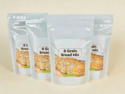 -Pack 8-Grain Bread Mix, All-Natural, for Bread Machine & Oven