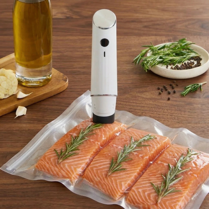 Goldenloaf™ PortableVacuum Food SealerBundle - Keep Food Fresh5xLonger